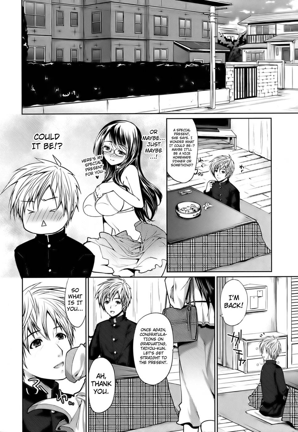 Hentai Manga Comic-Hazukashii Chibusa-Chapter 3: Graduation and Loss-10